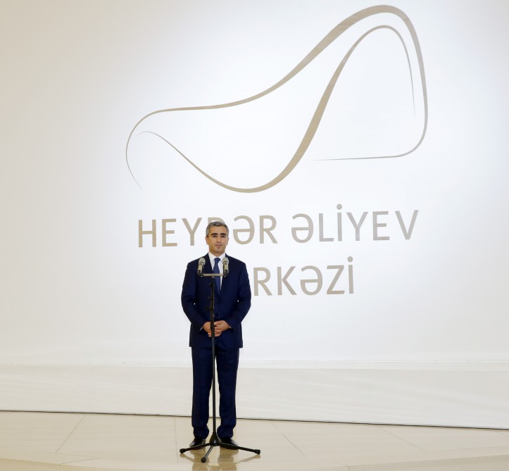 Heydar Aliyev Foundation VP views solo exhibition of George Condo launched at Heydar Aliyev Center