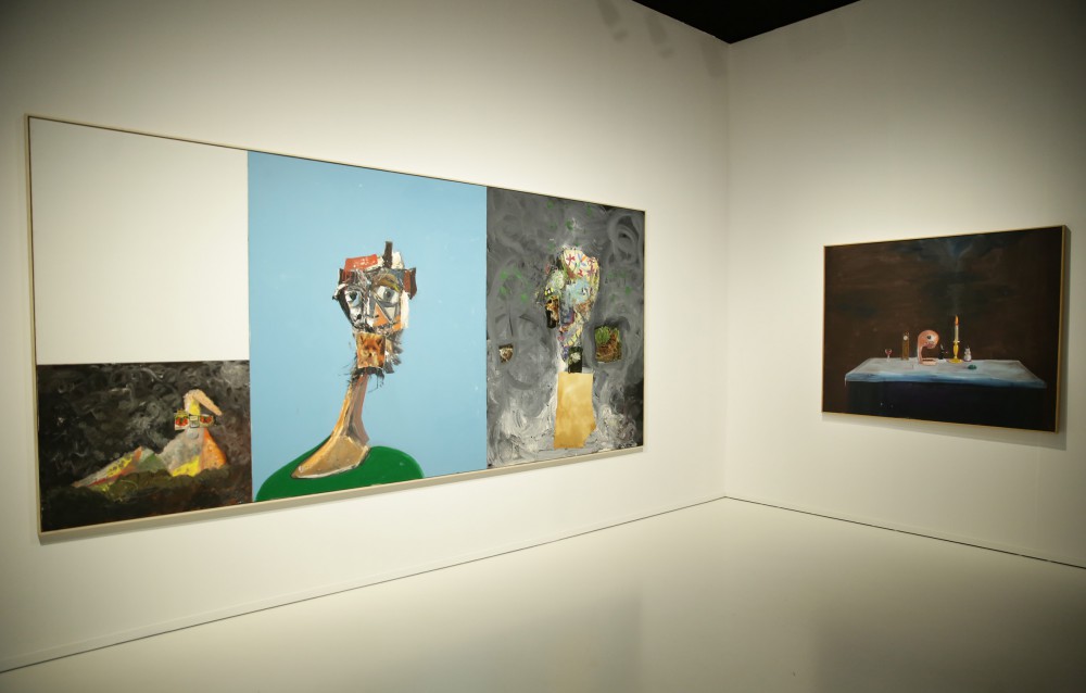 Heydar Aliyev Foundation VP views solo exhibition of George Condo launched at Heydar Aliyev Center