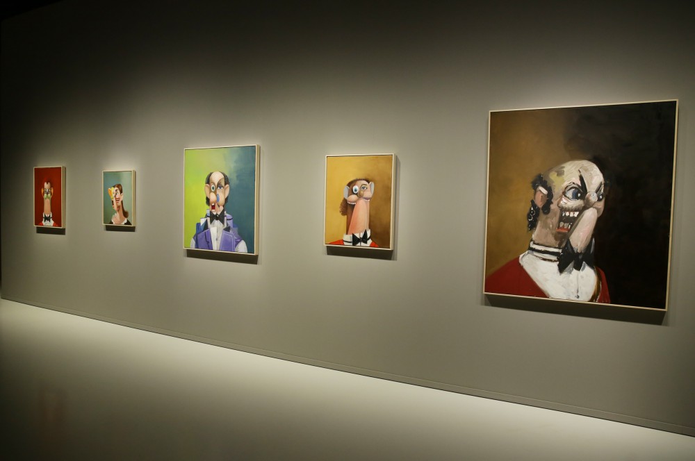 Heydar Aliyev Foundation VP views solo exhibition of George Condo launched at Heydar Aliyev Center