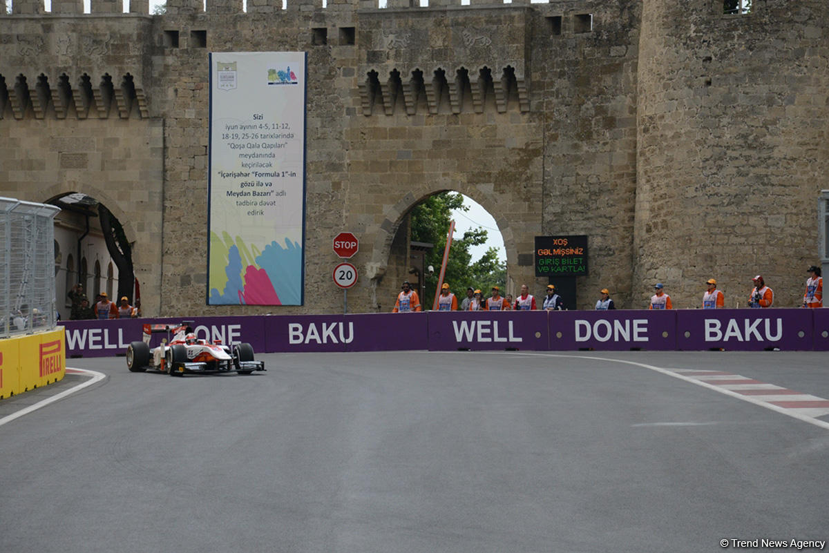 F1 Grand Prix of Europe: GP2 practice session kicks off in Baku (PHOTO)