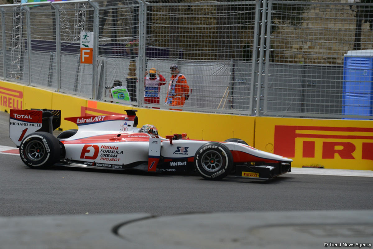 F1 Grand Prix of Europe: GP2 practice session kicks off in Baku (PHOTO)