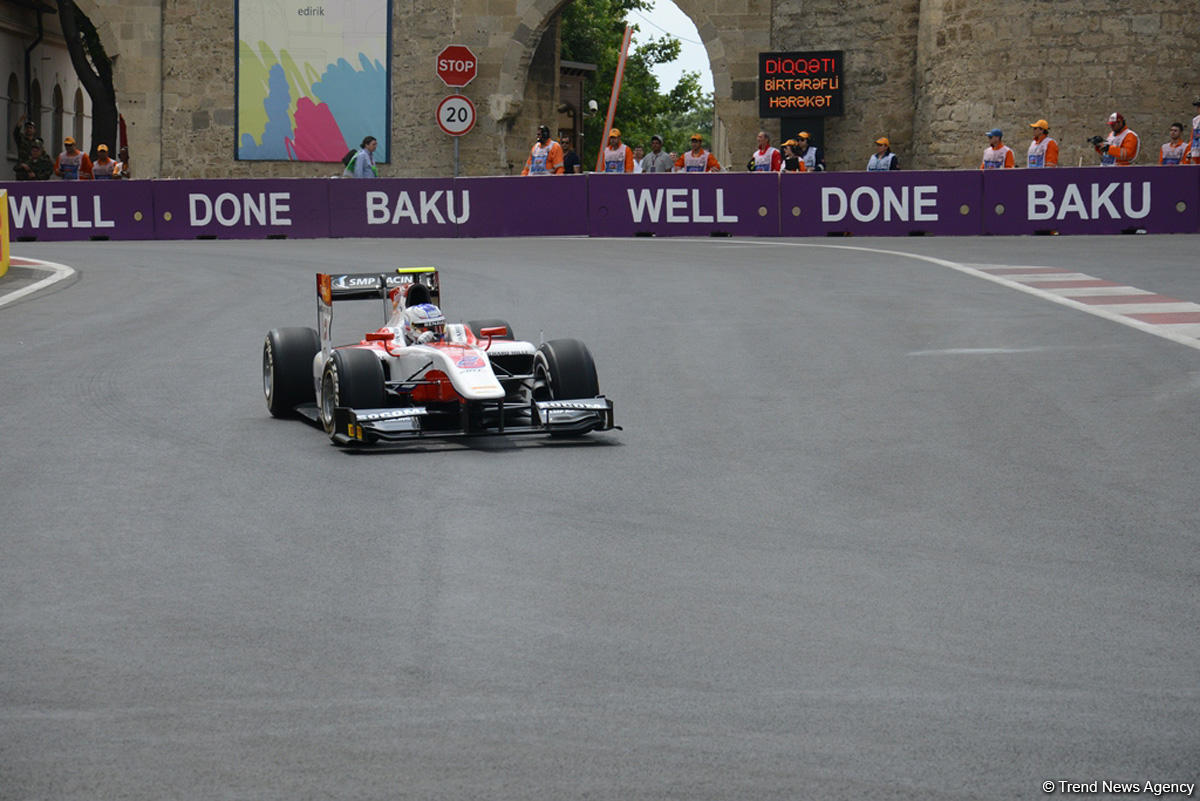 F1 Grand Prix of Europe: GP2 practice session kicks off in Baku (PHOTO)