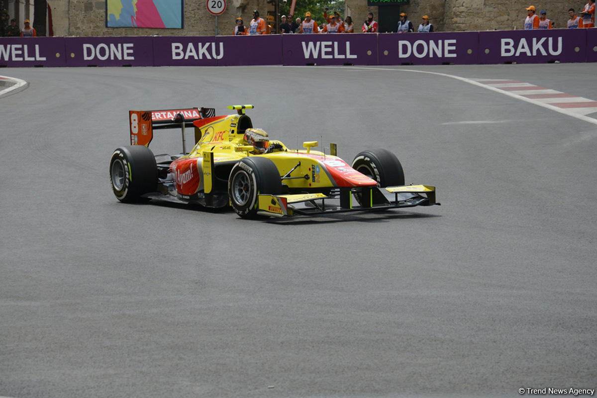 F1 Grand Prix of Europe: GP2 practice session kicks off in Baku (PHOTO)
