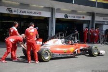 F1 technical staff in Baku conducting pre-racing tests (PHOTO)
