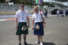 F1 technical staff in Baku conducting pre-racing tests (PHOTO)