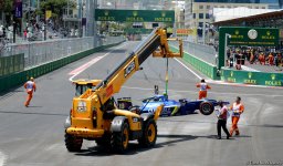 GP2 First Race kicks off in Baku (PHOTO)