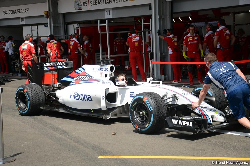 F1 technical staff in Baku conducting pre-racing tests (PHOTO)