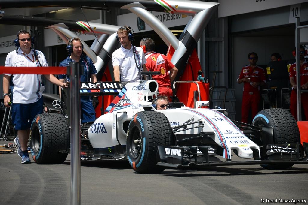 F1 technical staff in Baku conducting pre-racing tests (PHOTO)