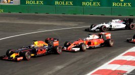 Formula 1 Grand Prix of Europe held in Baku