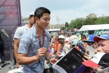 F1 autograph session by Manor’s Haryanto in Baku (PHOTOS)