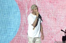 Pharell Williams performs in Baku as part of F1 Grand Prix (PHOTO)