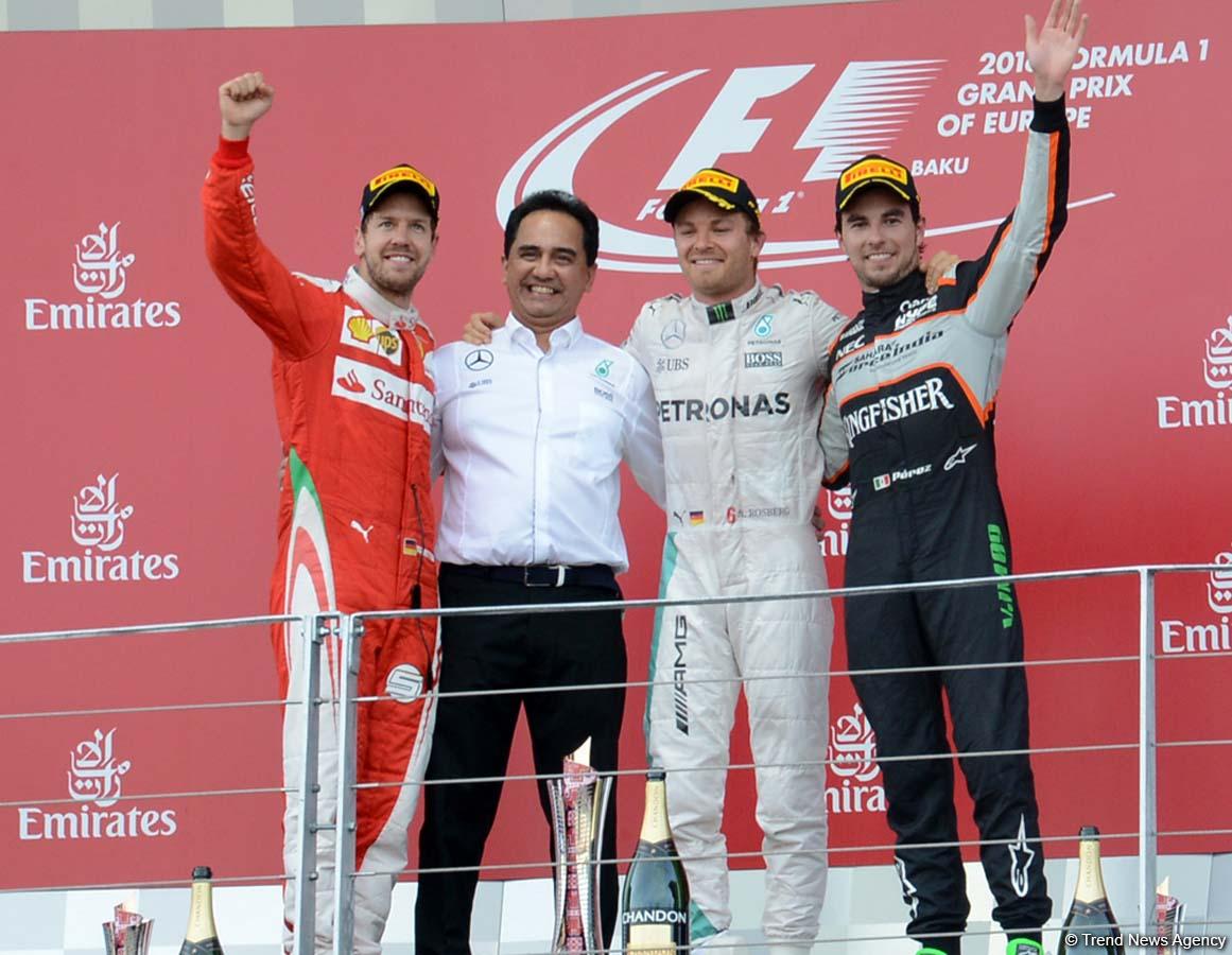 Nico Rosberg wins F1 European Grand Prix in Baku