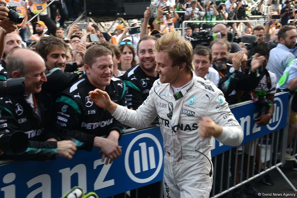 Nico Rosberg wins F1 European Grand Prix in Baku