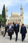 President Ilham Aliyev visits Rahima Khanim Mosque-Shrine in Nardaran (PHOTO)