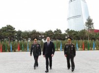 President Aliyev attends opening of new administrative building of General Staff of Armed Forces