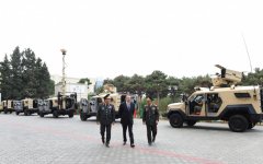 President Aliyev attends opening of new administrative building of General Staff of Armed Forces