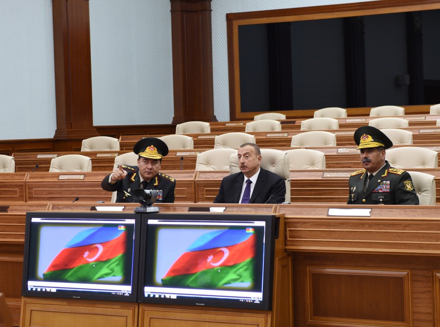 President Aliyev attends opening of new administrative building of General Staff of Armed Forces