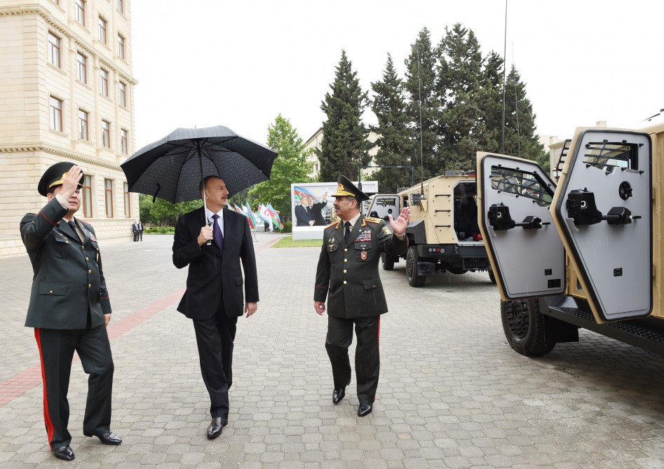 President Aliyev attends opening of new administrative building of General Staff of Armed Forces