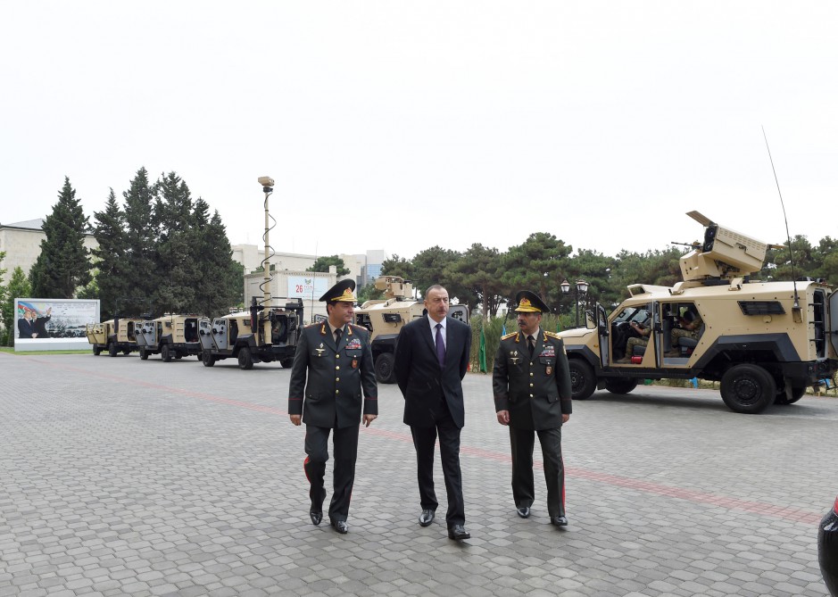 President Aliyev attends opening of new administrative building of General Staff of Armed Forces
