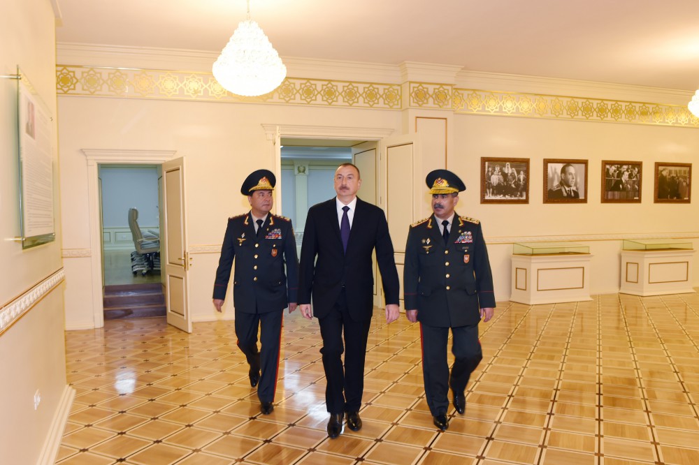 President Aliyev attends opening of new administrative building of General Staff of Armed Forces