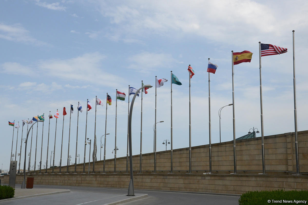 Baku getting ready for FIG World Cup Final in Rhythmic Gymnastics (PHOTOS)