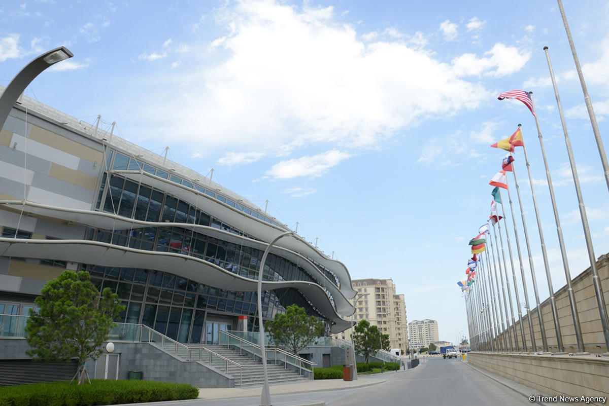 Baku getting ready for FIG World Cup Final in Rhythmic Gymnastics (PHOTOS)