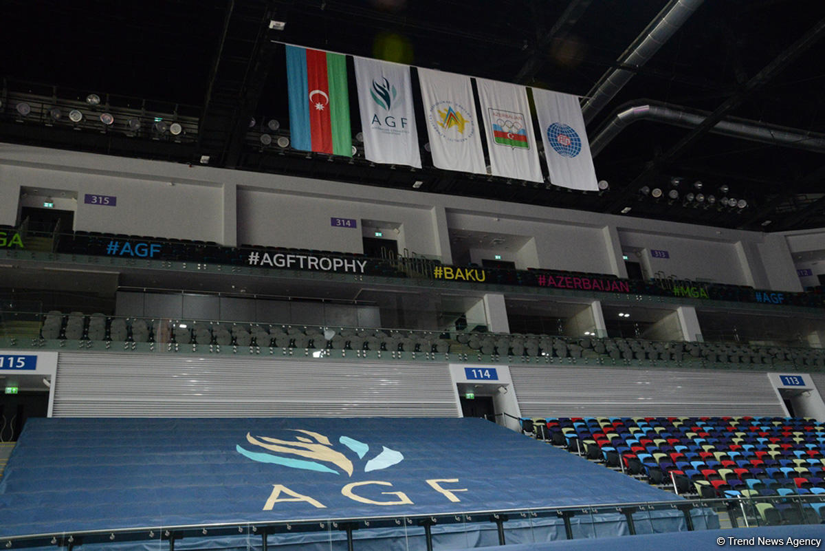 Baku getting ready for FIG World Cup Final in Rhythmic Gymnastics (PHOTOS)