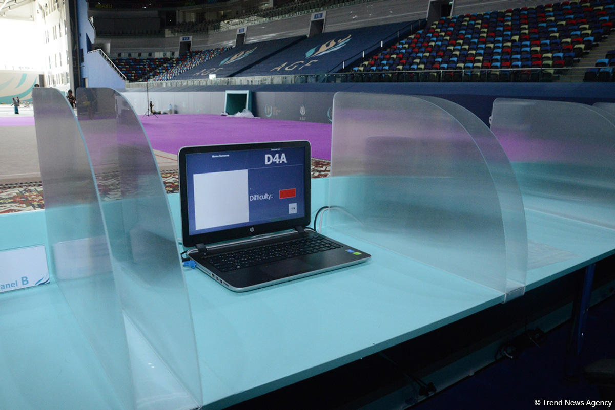 Baku getting ready for FIG World Cup Final in Rhythmic Gymnastics (PHOTOS)