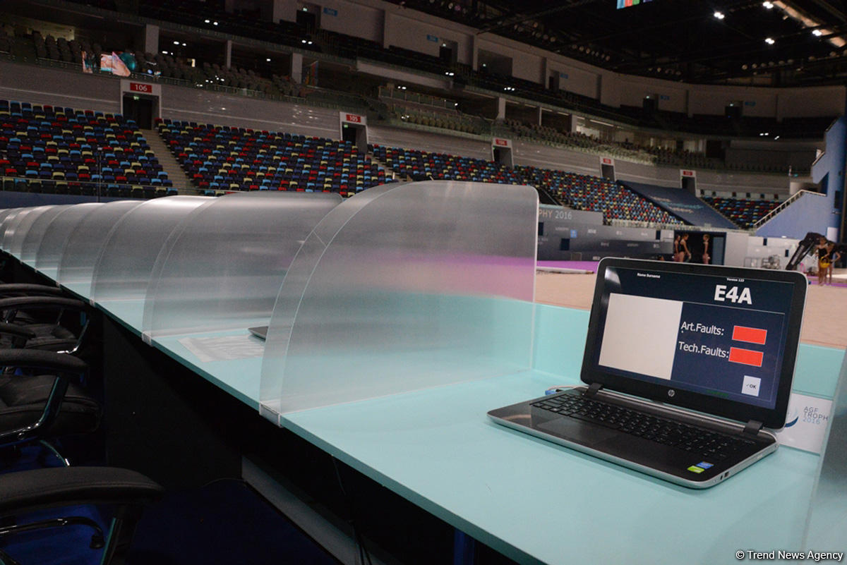 Baku getting ready for FIG World Cup Final in Rhythmic Gymnastics (PHOTOS)