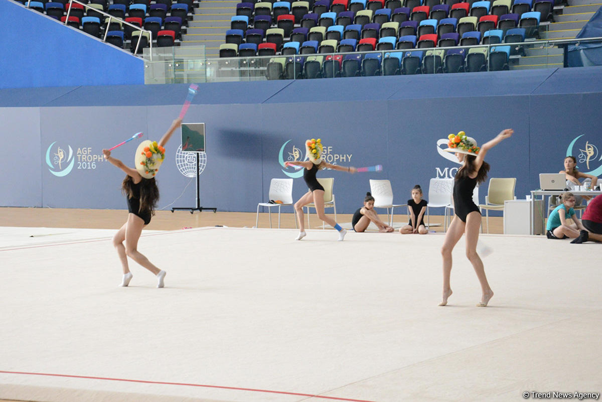 Baku getting ready for FIG World Cup Final in Rhythmic Gymnastics (PHOTOS)