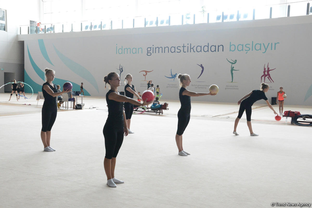 Baku getting ready for FIG World Cup Final in Rhythmic Gymnastics (PHOTOS)