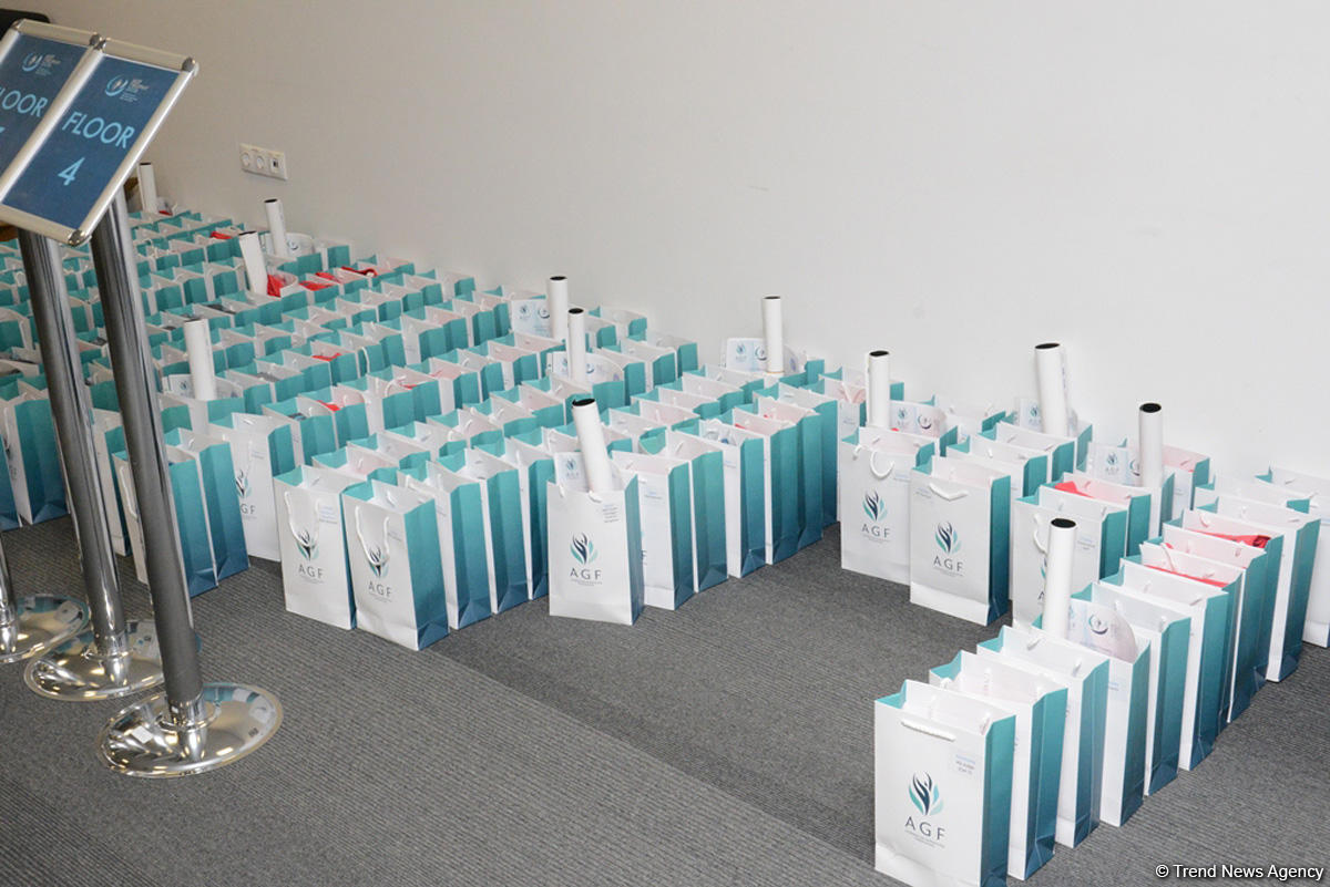 Baku getting ready for FIG World Cup Final in Rhythmic Gymnastics (PHOTOS)