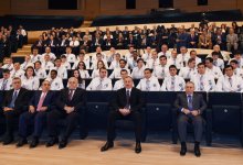 Azerbaijani president attends see-off ceremony for athletes competing at Rio Olympics (PHOTO)