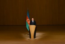 Azerbaijani president attends see-off ceremony for athletes competing at Rio Olympics (PHOTO)