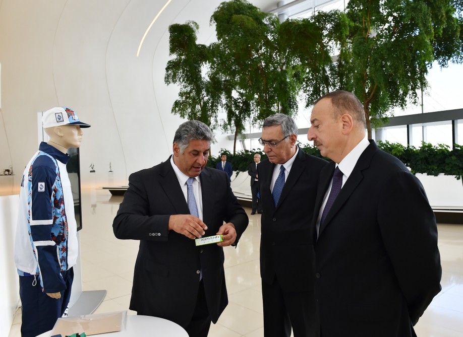 Azerbaijani president attends see-off ceremony for athletes competing at Rio Olympics (PHOTO)