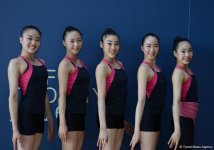 Podium trainings start for major FIG rhythmic gymnastics event in Baku