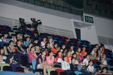 Podium trainings start for major FIG rhythmic gymnastics event in Baku