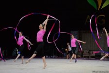 Podium trainings start for major FIG rhythmic gymnastics event in Baku