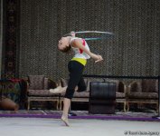 Podium trainings start for major FIG rhythmic gymnastics event in Baku