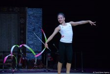 Podium trainings start for major FIG rhythmic gymnastics event in Baku
