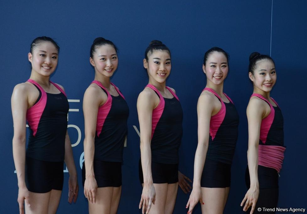 Podium trainings start for major FIG rhythmic gymnastics event in Baku