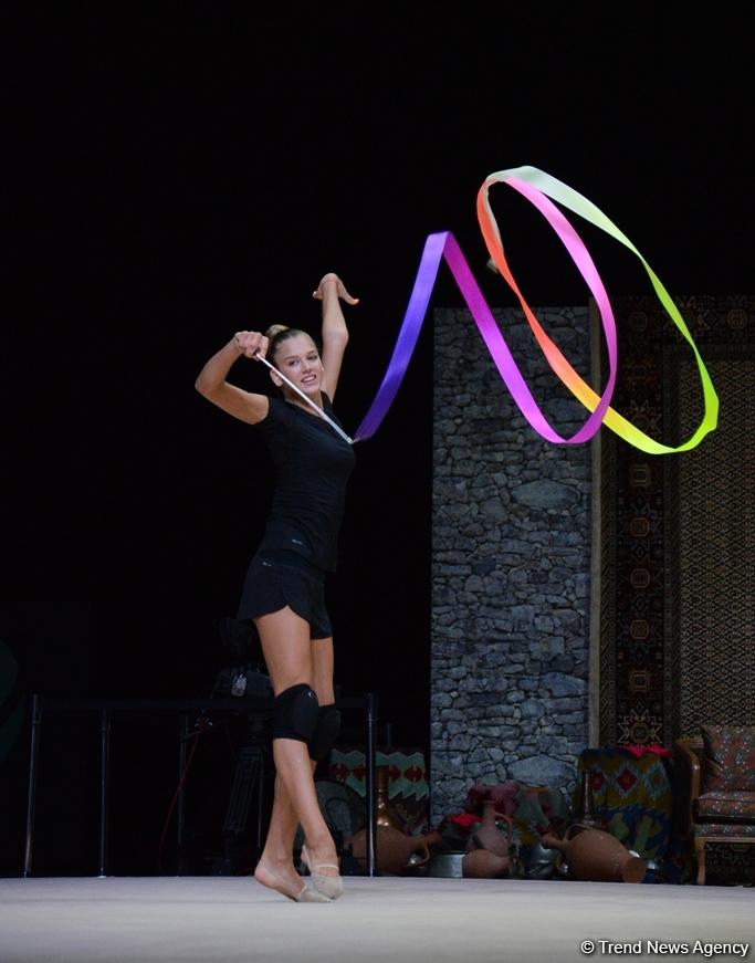 Podium trainings start for major FIG rhythmic gymnastics event in Baku