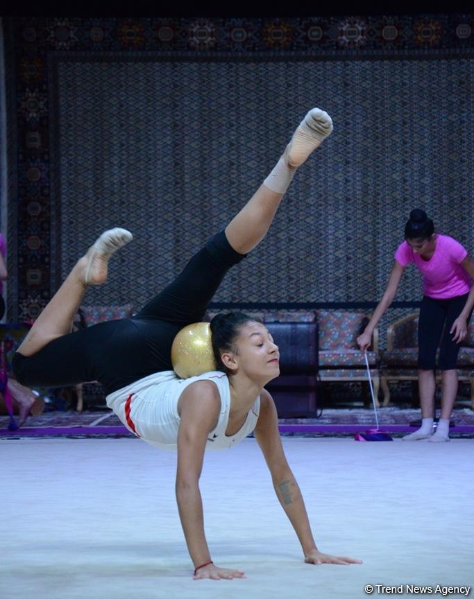 Podium trainings start for major FIG rhythmic gymnastics event in Baku
