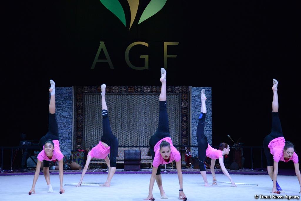 Podium trainings start for major FIG rhythmic gymnastics event in Baku