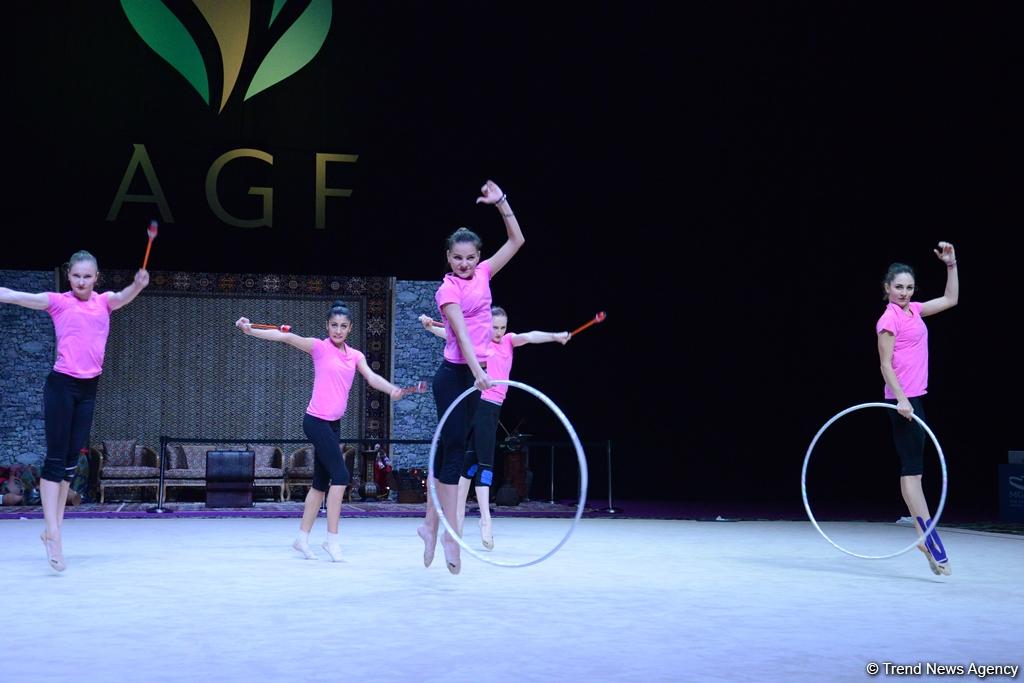 Podium trainings start for major FIG rhythmic gymnastics event in Baku