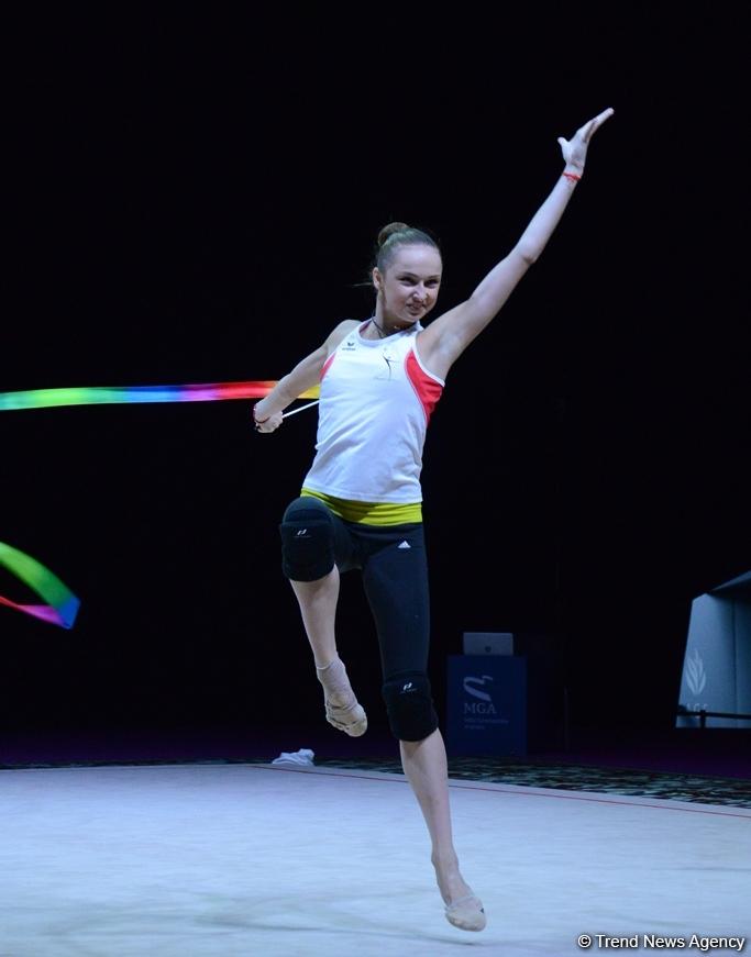 Podium trainings start for major FIG rhythmic gymnastics event in Baku