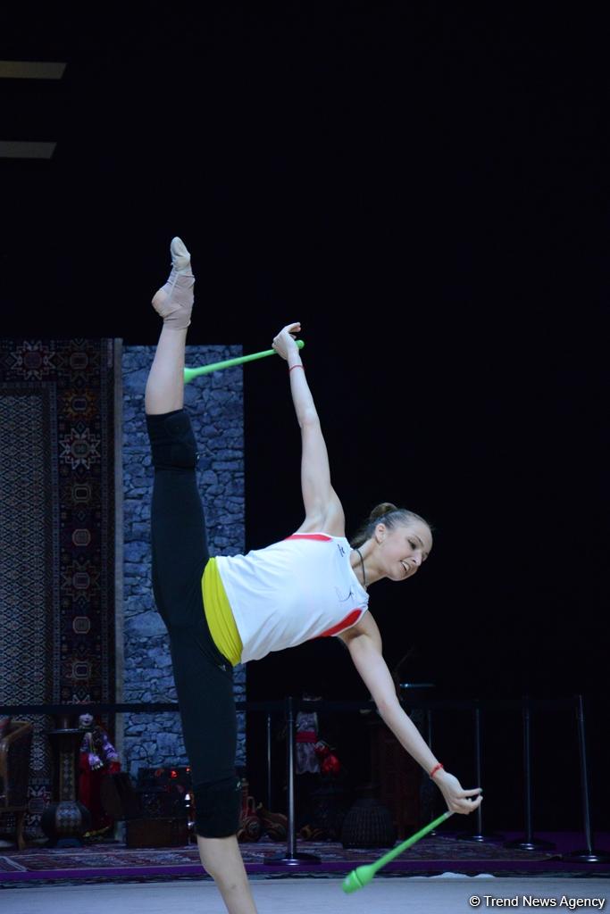 Podium trainings start for major FIG rhythmic gymnastics event in Baku