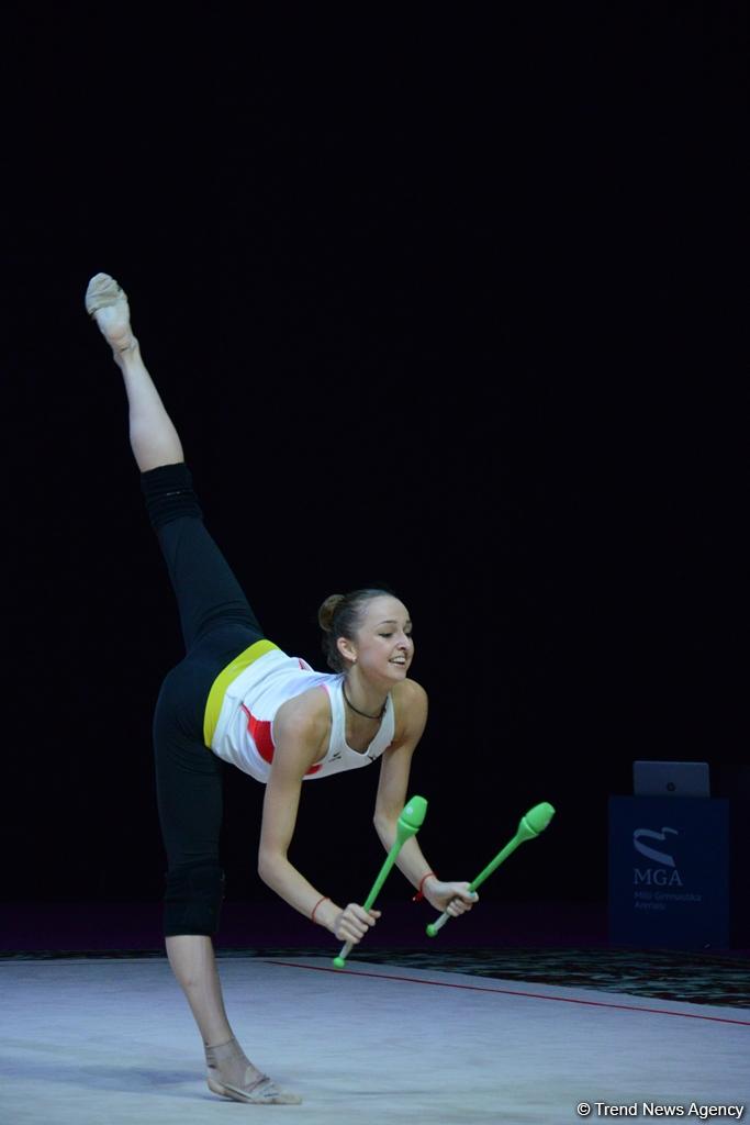 Podium trainings start for major FIG rhythmic gymnastics event in Baku