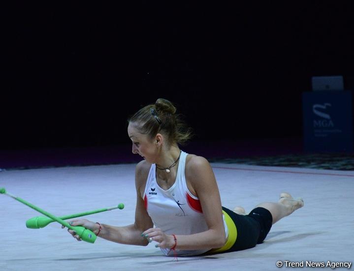 Podium trainings start for major FIG rhythmic gymnastics event in Baku