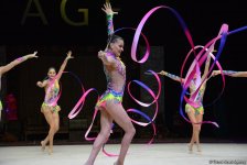 Azerbaijani rhythmic gymnasts advance to FIG World Cup Final in Baku